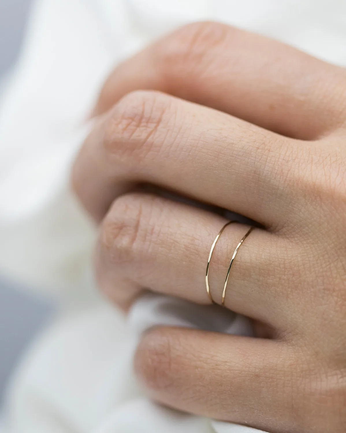 14k Super Dainty Ring