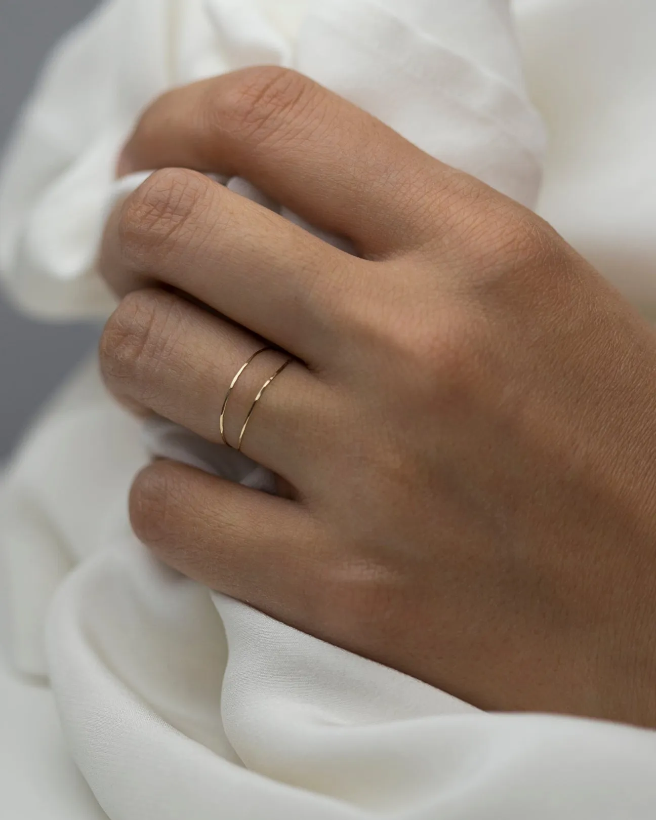 14k Super Dainty Ring