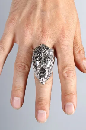 5D x Eyecon x Skinner Oblivion Wizard Ring Sterling Silver