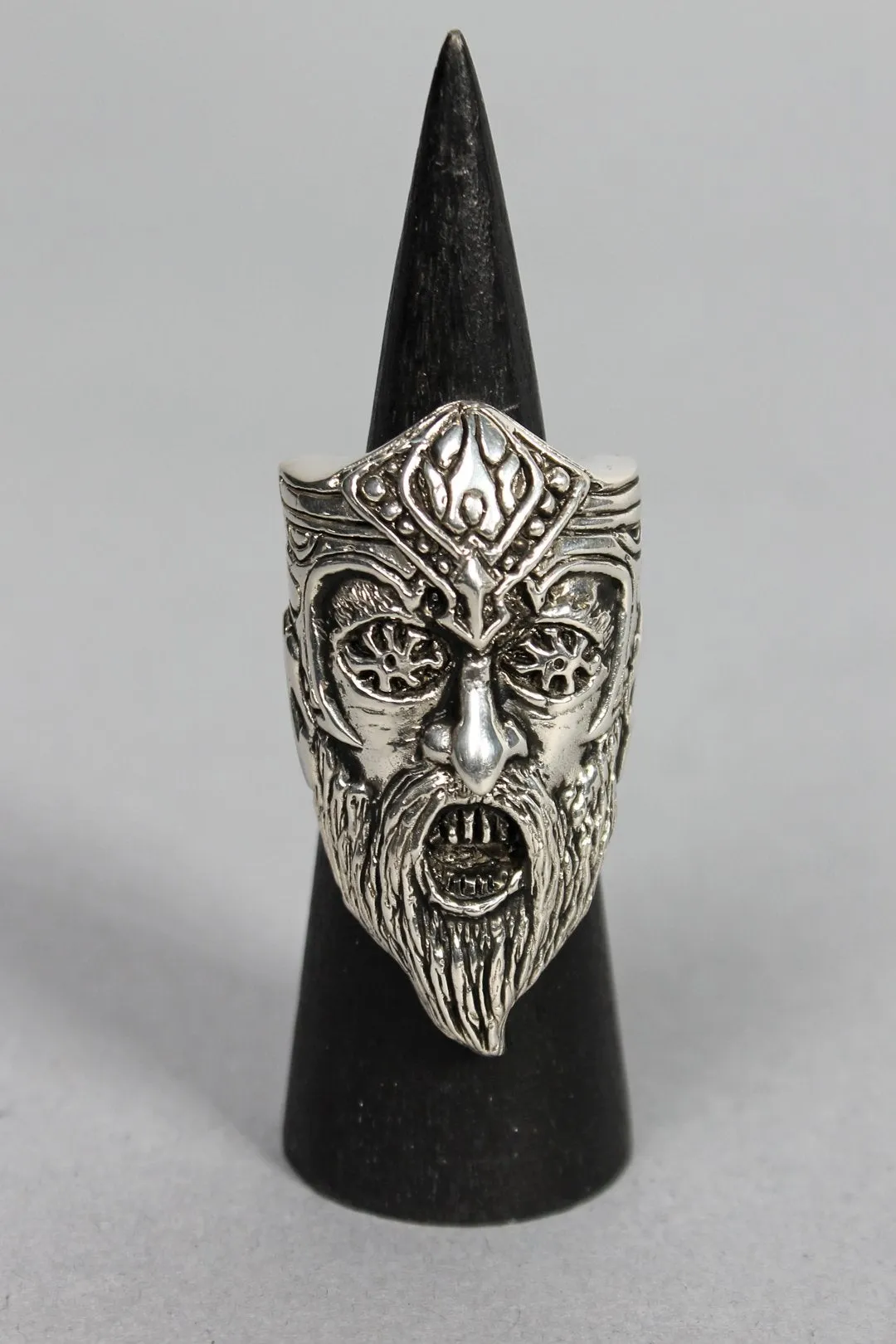 5D x Eyecon x Skinner Oblivion Wizard Ring Sterling Silver