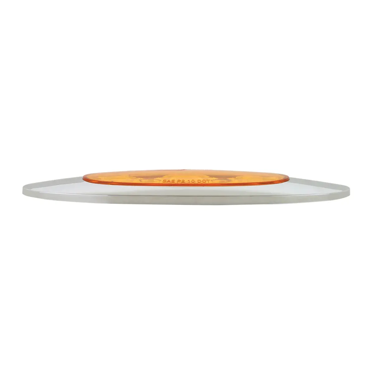 77846 ULTRA THIN SPYDER Y2K AMBER/ CLEAR 7 LED LIGHT, HIGH/LOW 3W