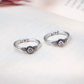 92.5 Silver Toe Ring 158279