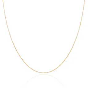 925 Sterling Silver Dainty Cuban Necklace