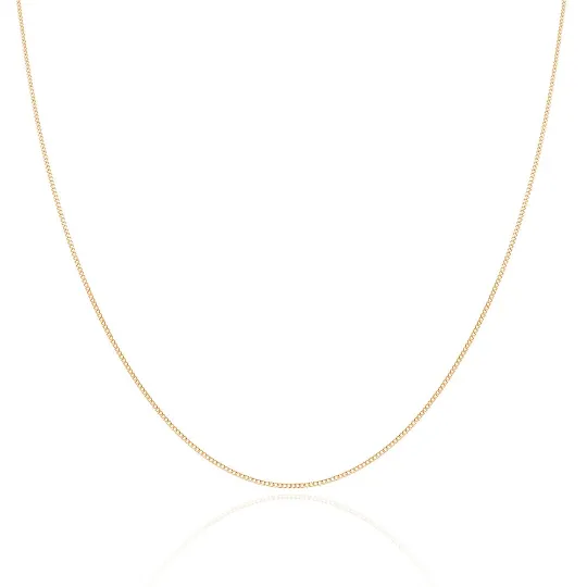 925 Sterling Silver Dainty Cuban Necklace