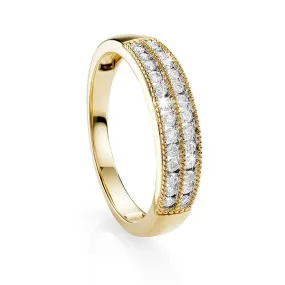 9CT GOLD 0.30CT DIAMOND RING