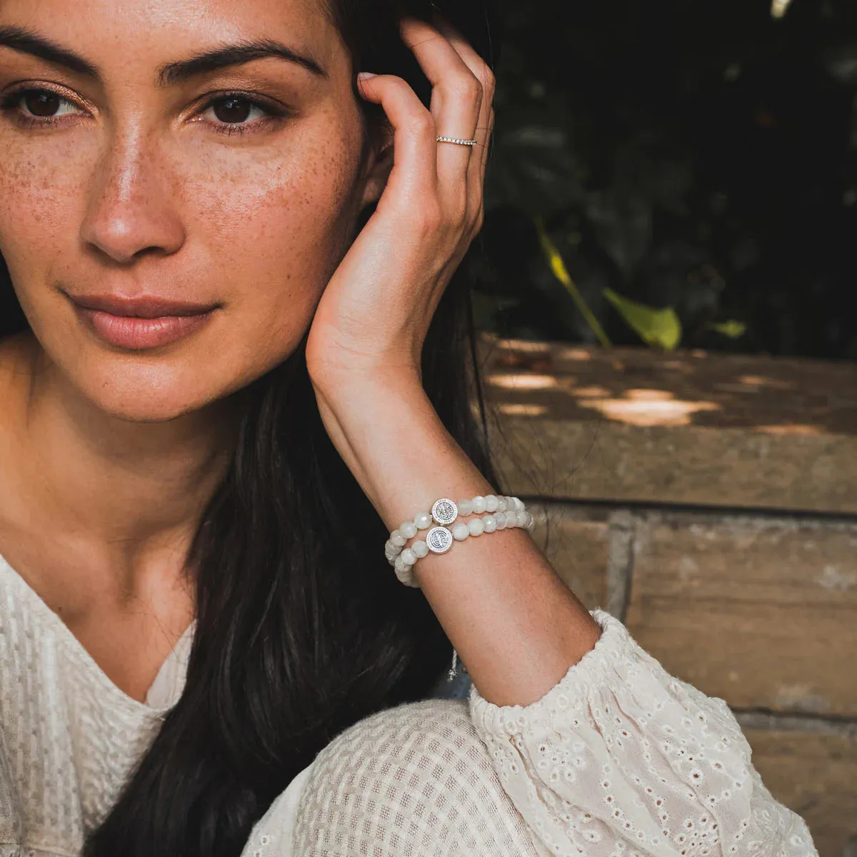 A Mother's Love Moonstone Fertility Bracelet