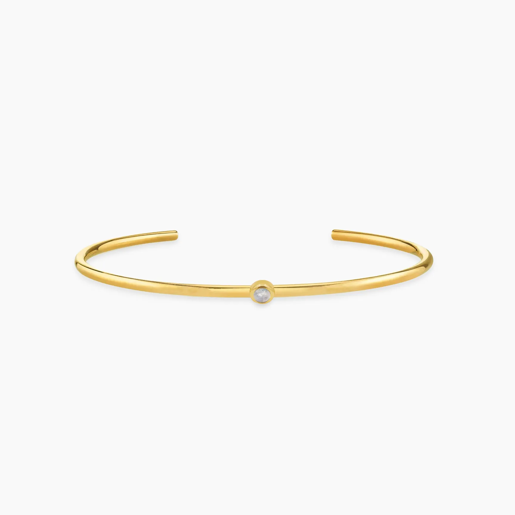 Amare Wear Moonstone Handcuff Bracelet