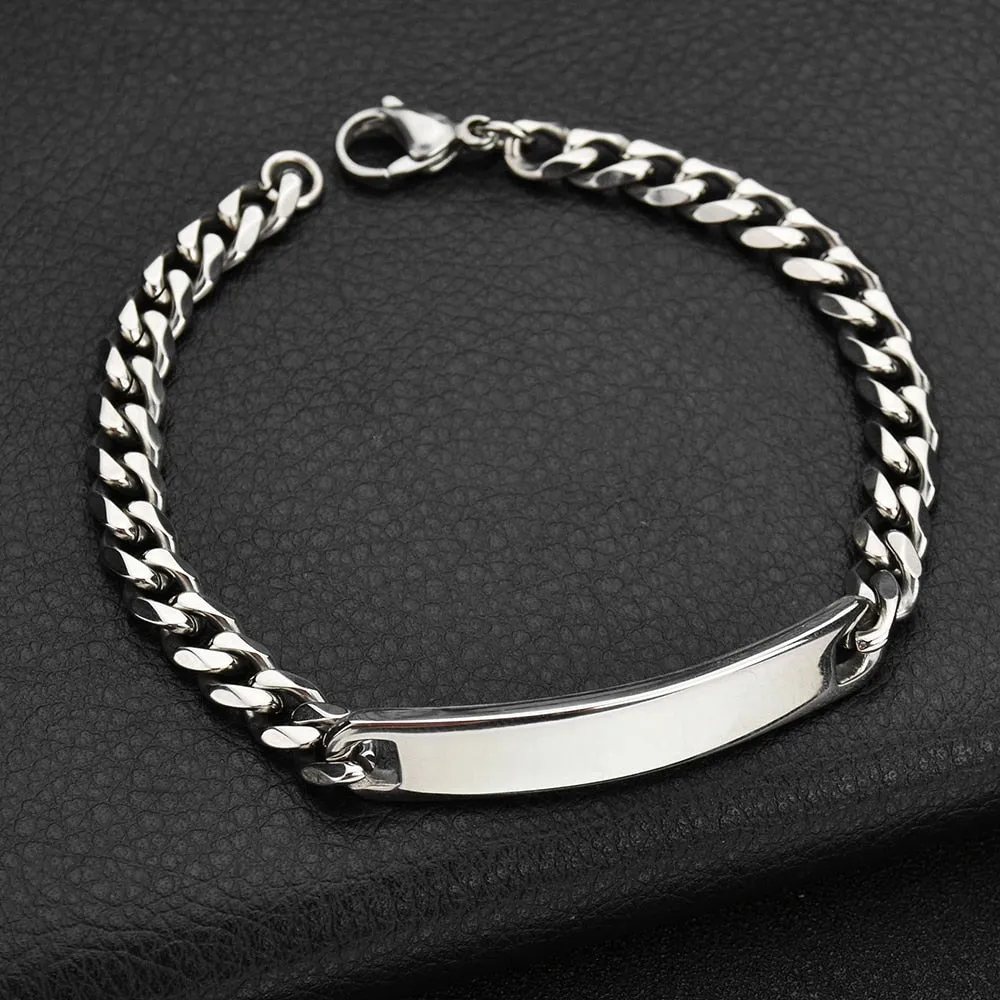 Antonios Vanguard Stainless Steel Bracelet Men