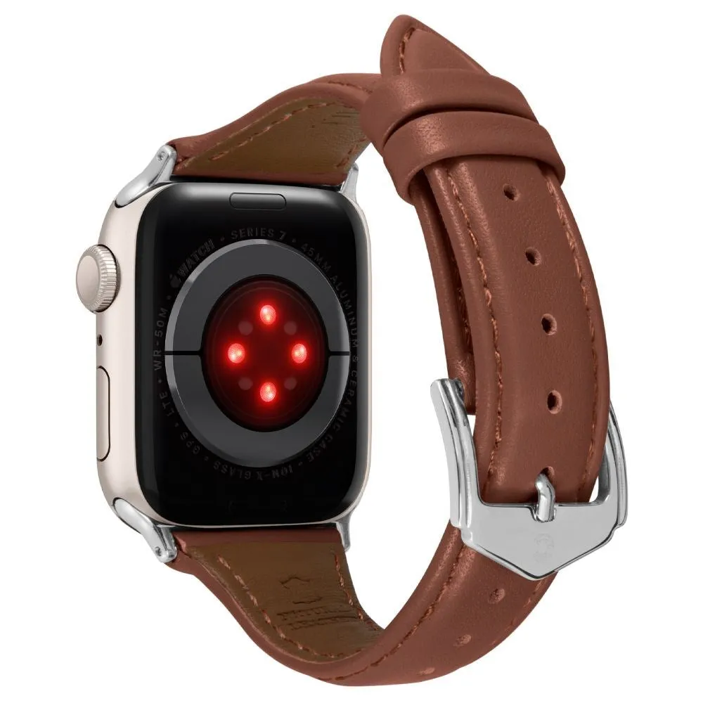 Apple Watch (38/40/SE/41/42mm)  Cyrill Læder Rem - Brun