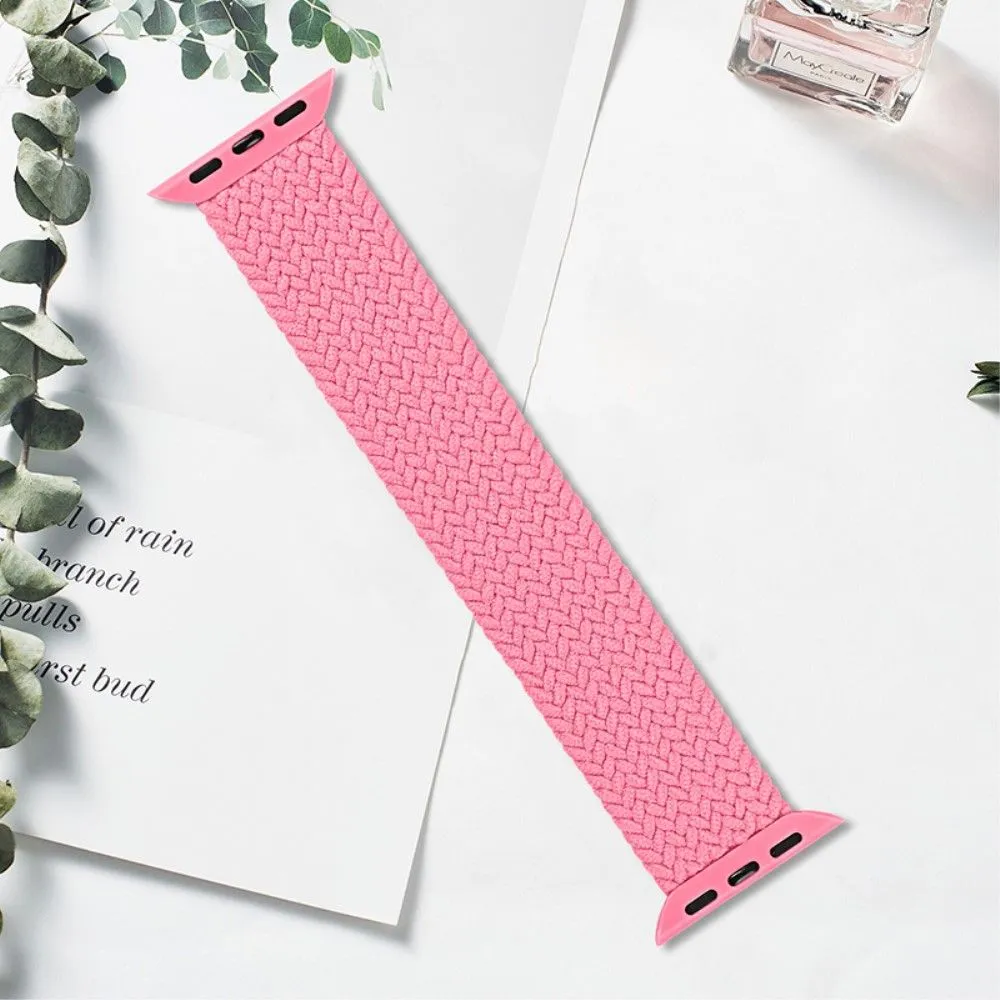 Apple Watch (41mm) elastic watch strap - Pink / Size: L