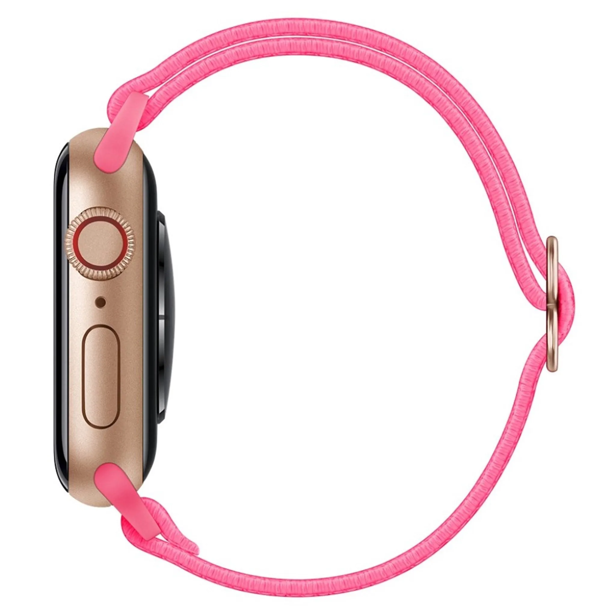 Apple Watch Series 6 / 5 44mm nylon watch band - Hot Pink