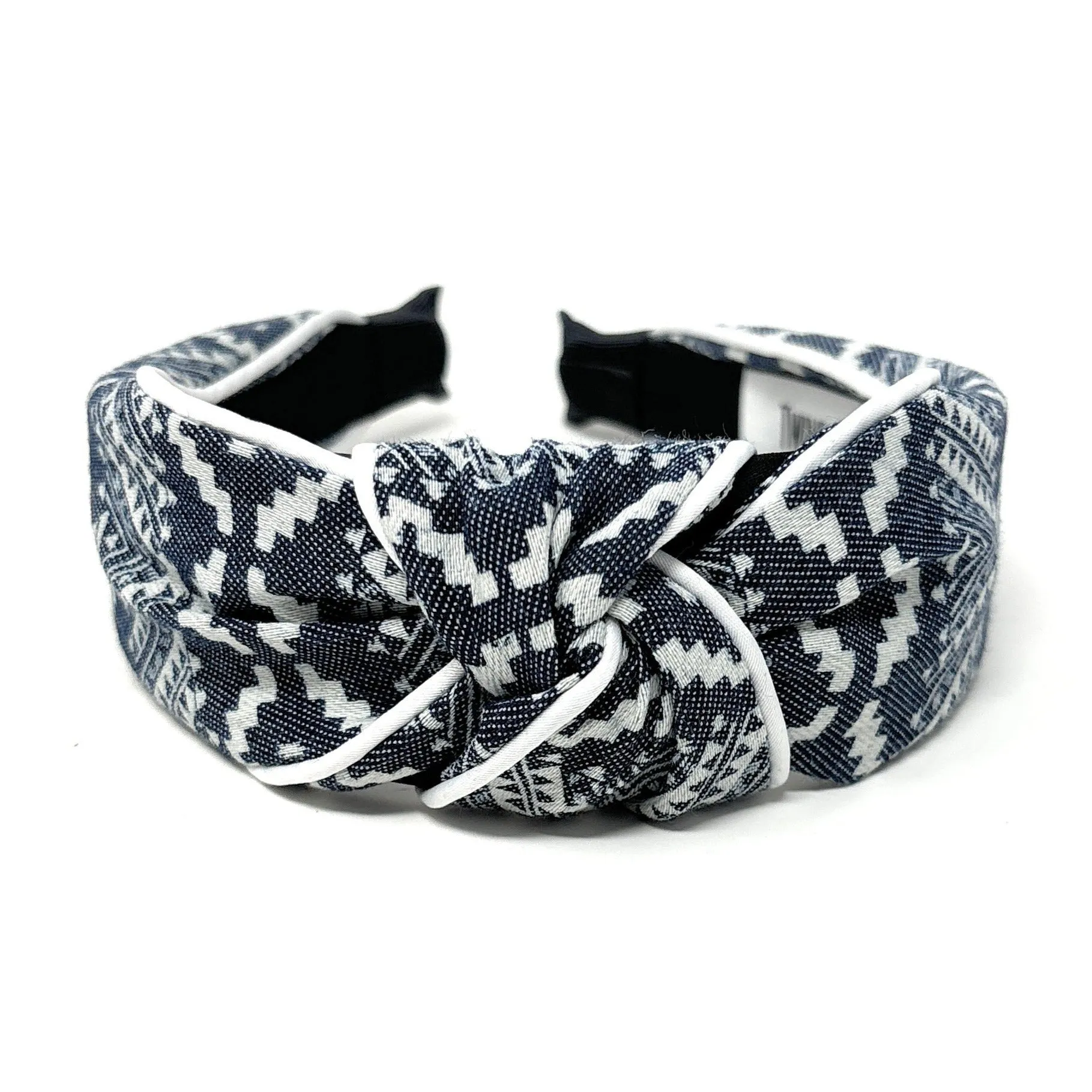 Asa Denim Top Knotted Headband