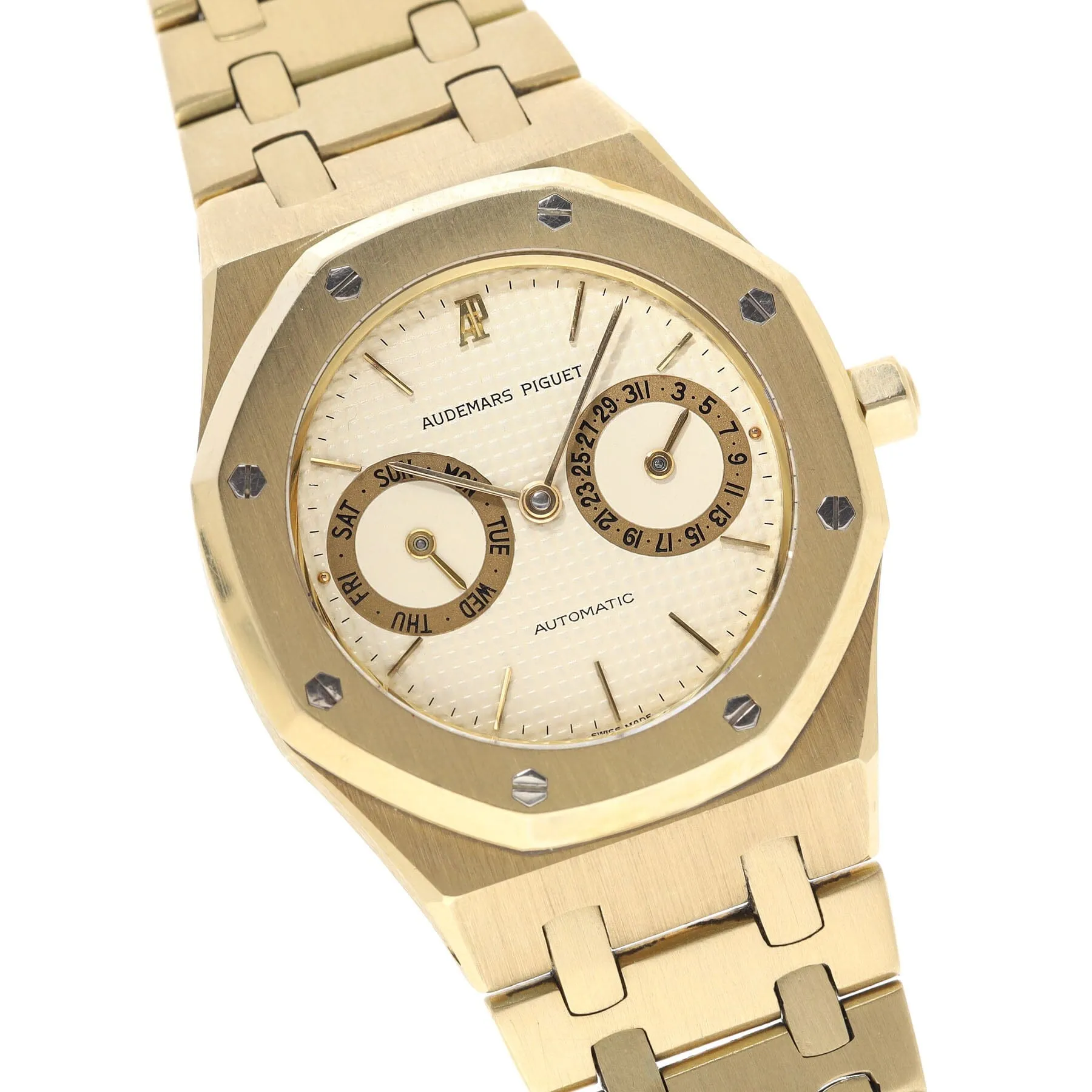 Audemars Piguet Royal Oak Day-Date 25572BA "Owl" cream dial