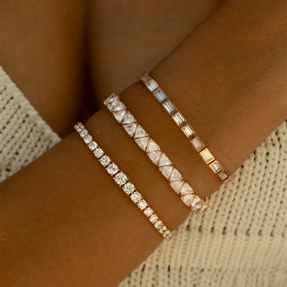 BAGUETTE DIAMOND BUNNY BRACELET