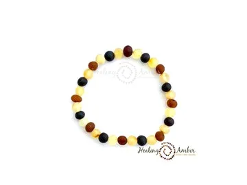 Baltic Amber Bracelet/Anklet Bracelet -7.5"