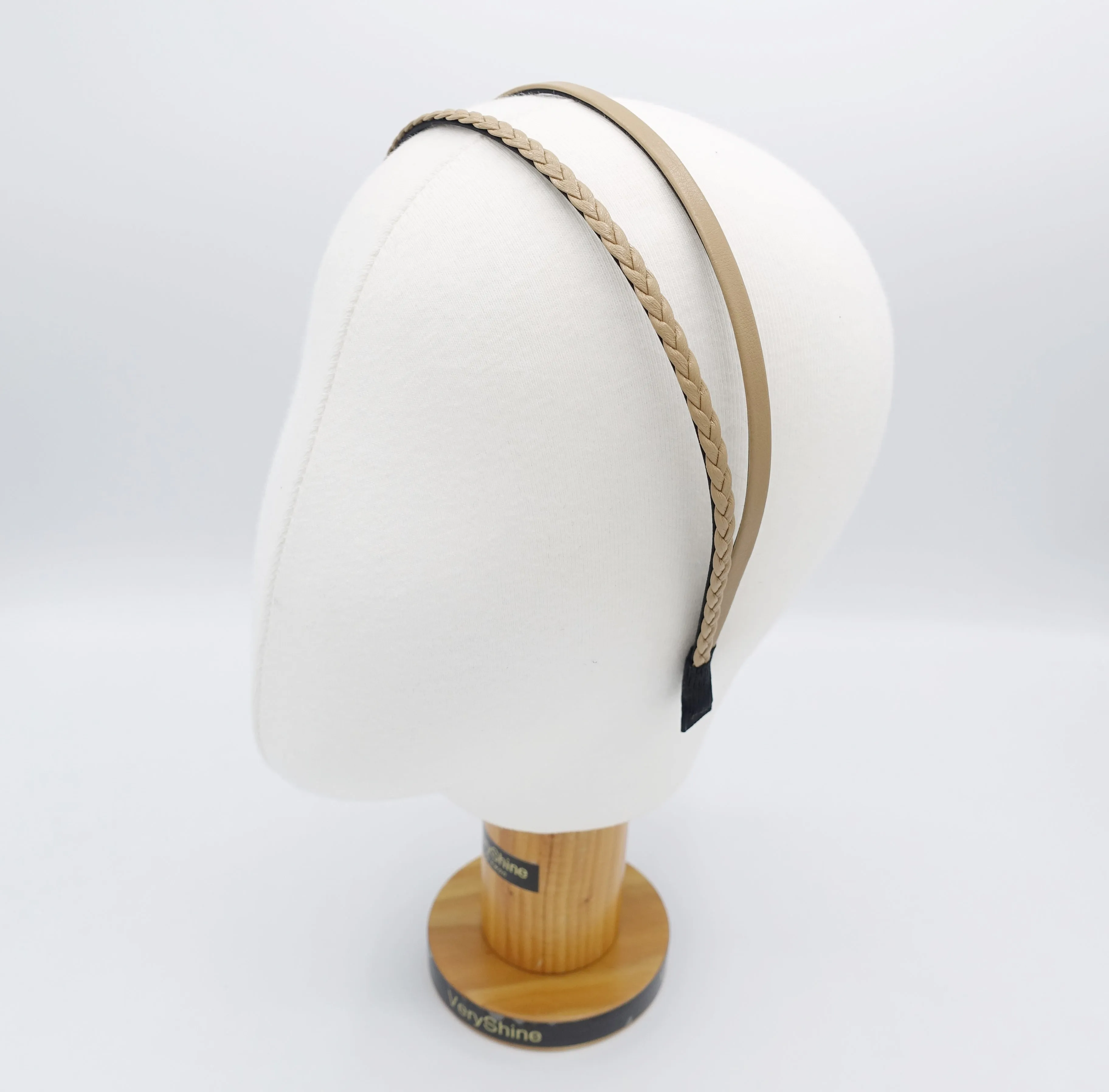 basic double strand headband