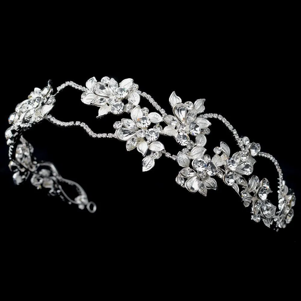 Beautiful crystal encrusted Wedding Headband