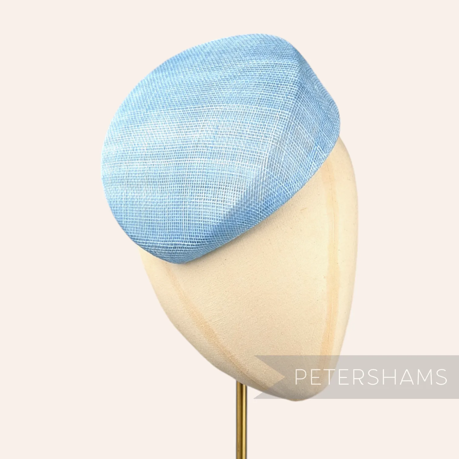 'Betty' Sloped Pillbox Sinamay Fascinator Hat Base