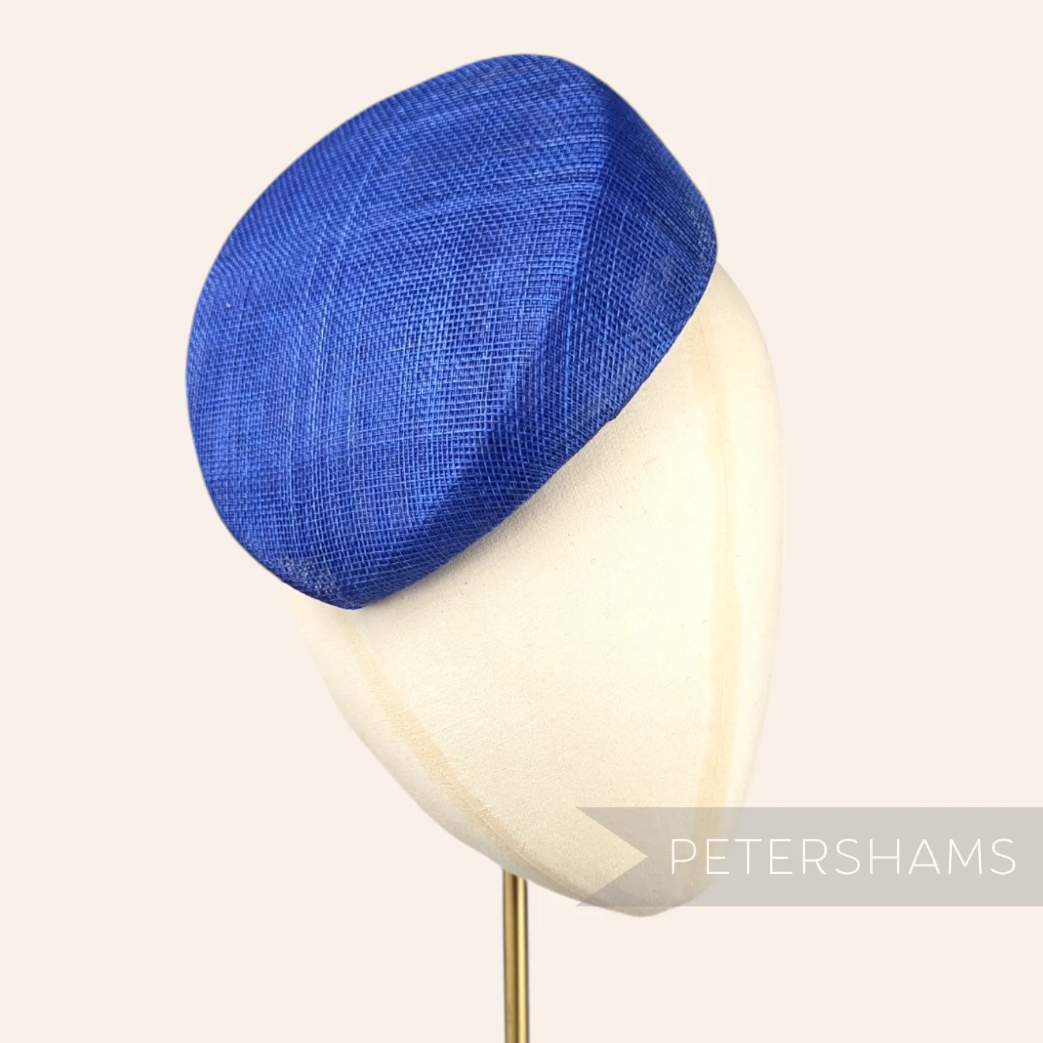 'Betty' Sloped Pillbox Sinamay Fascinator Hat Base