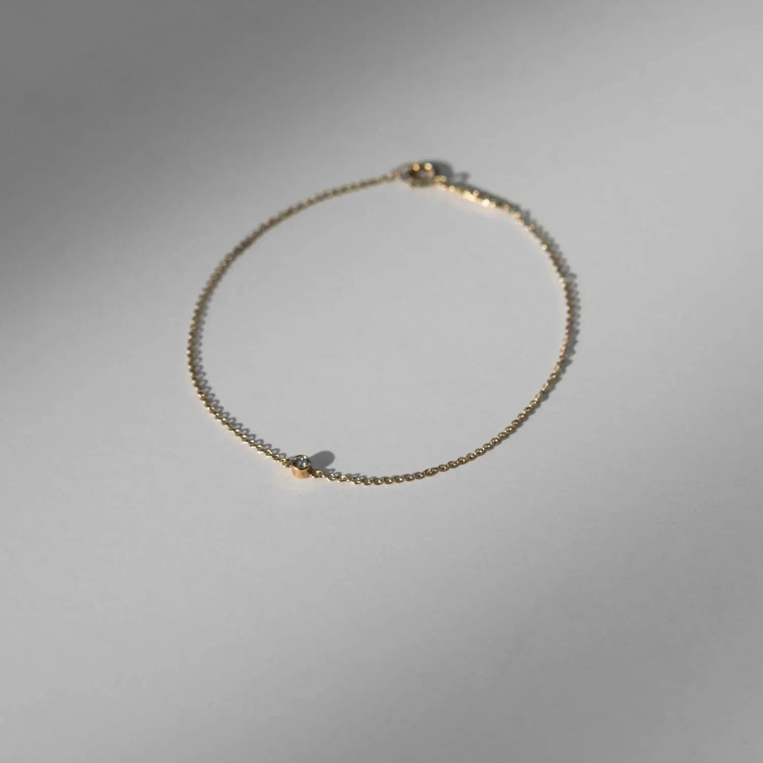 Bezel Bracelet with Diamond