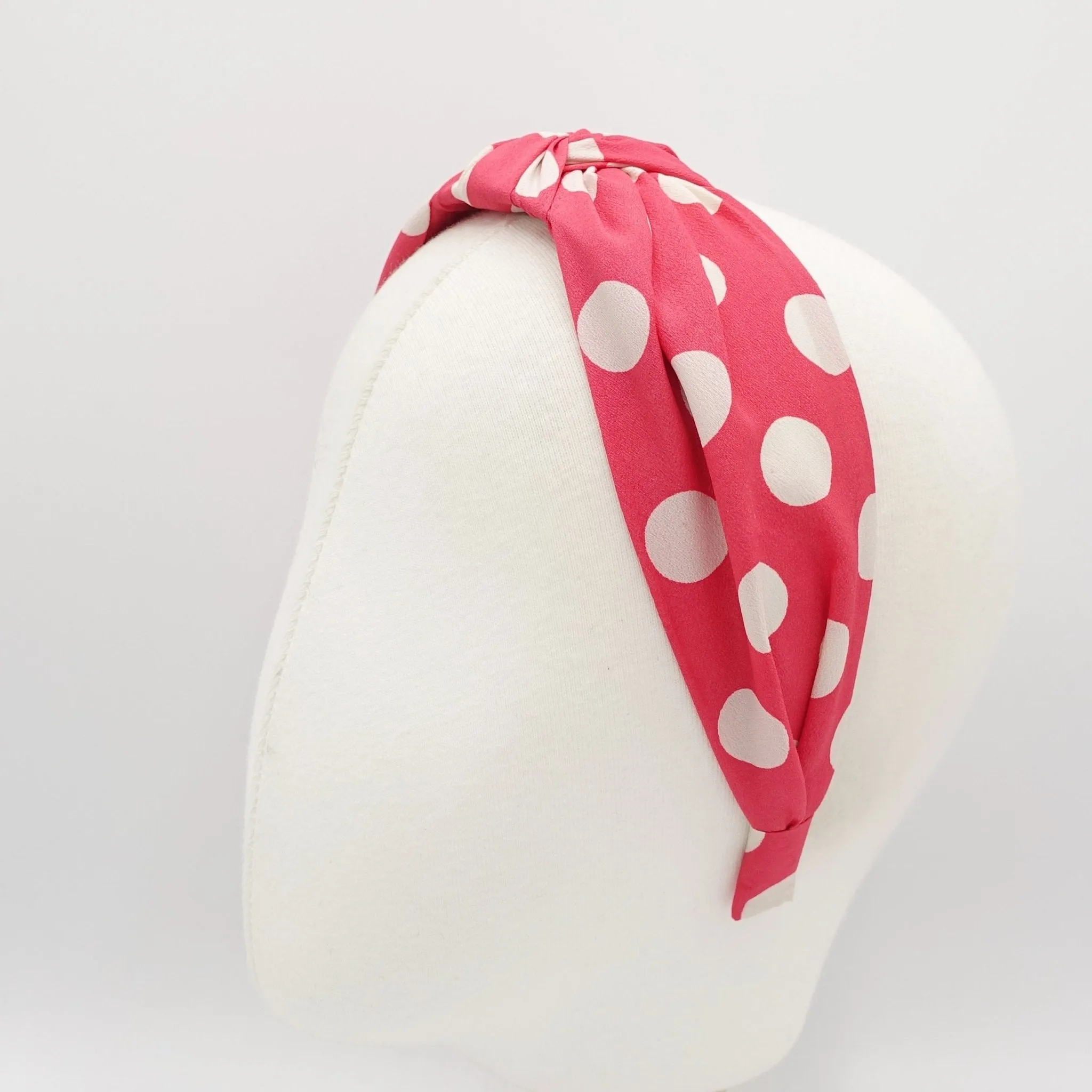 big dot knotted headband thin fabric hairband women hair accessory