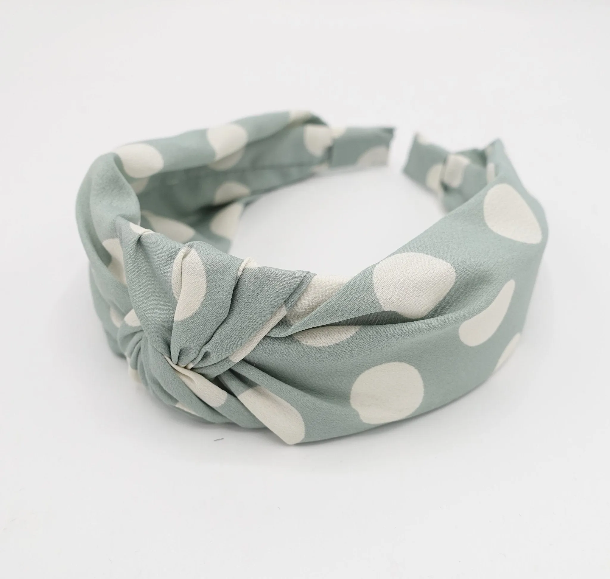 big dot knotted headband thin fabric hairband women hair accessory