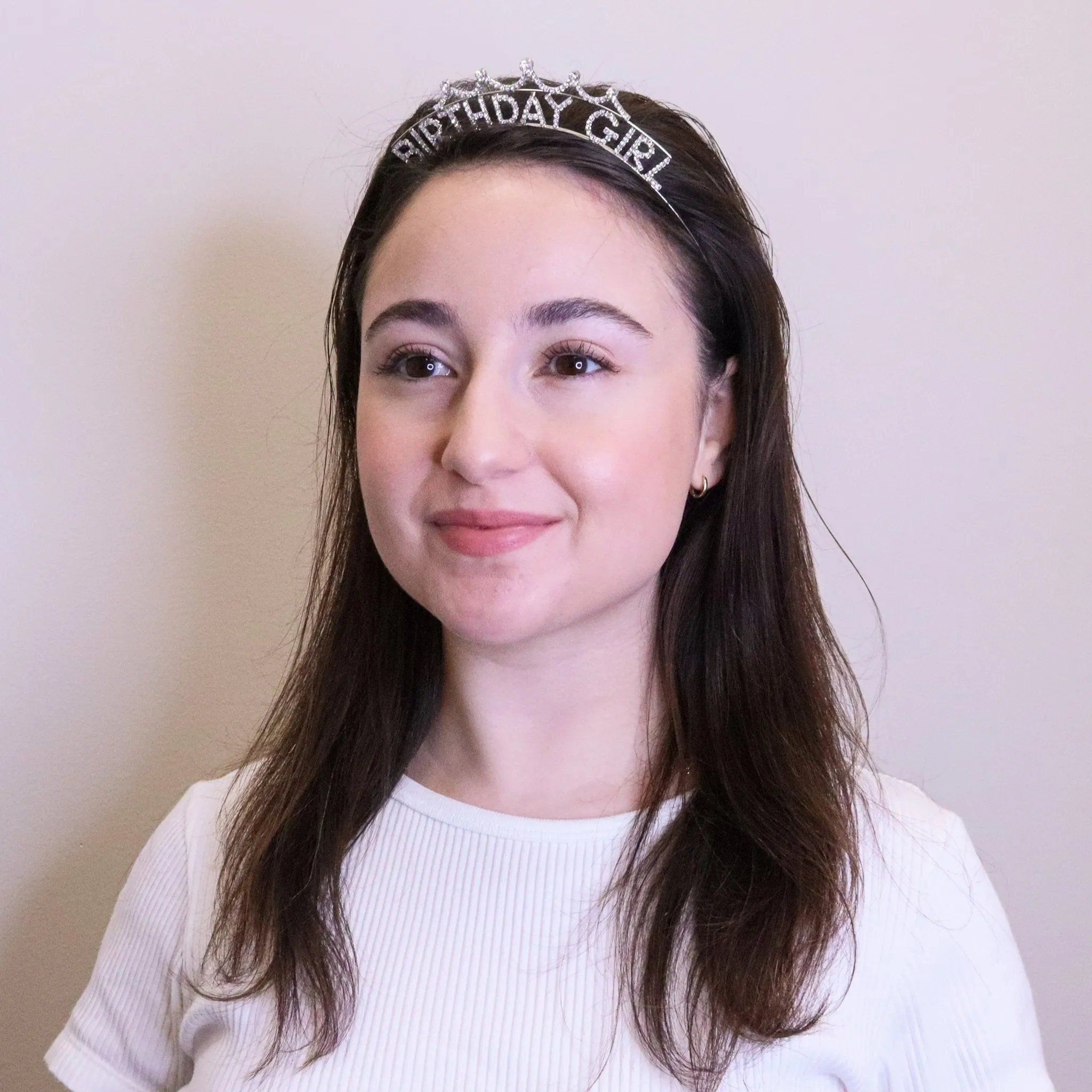 Birthday Girl Rhinestone Tiara Headband