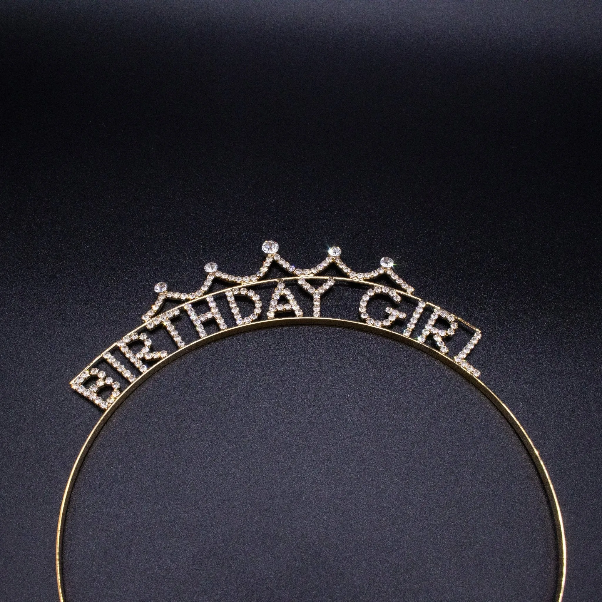 Birthday Girl Rhinestone Tiara Headband