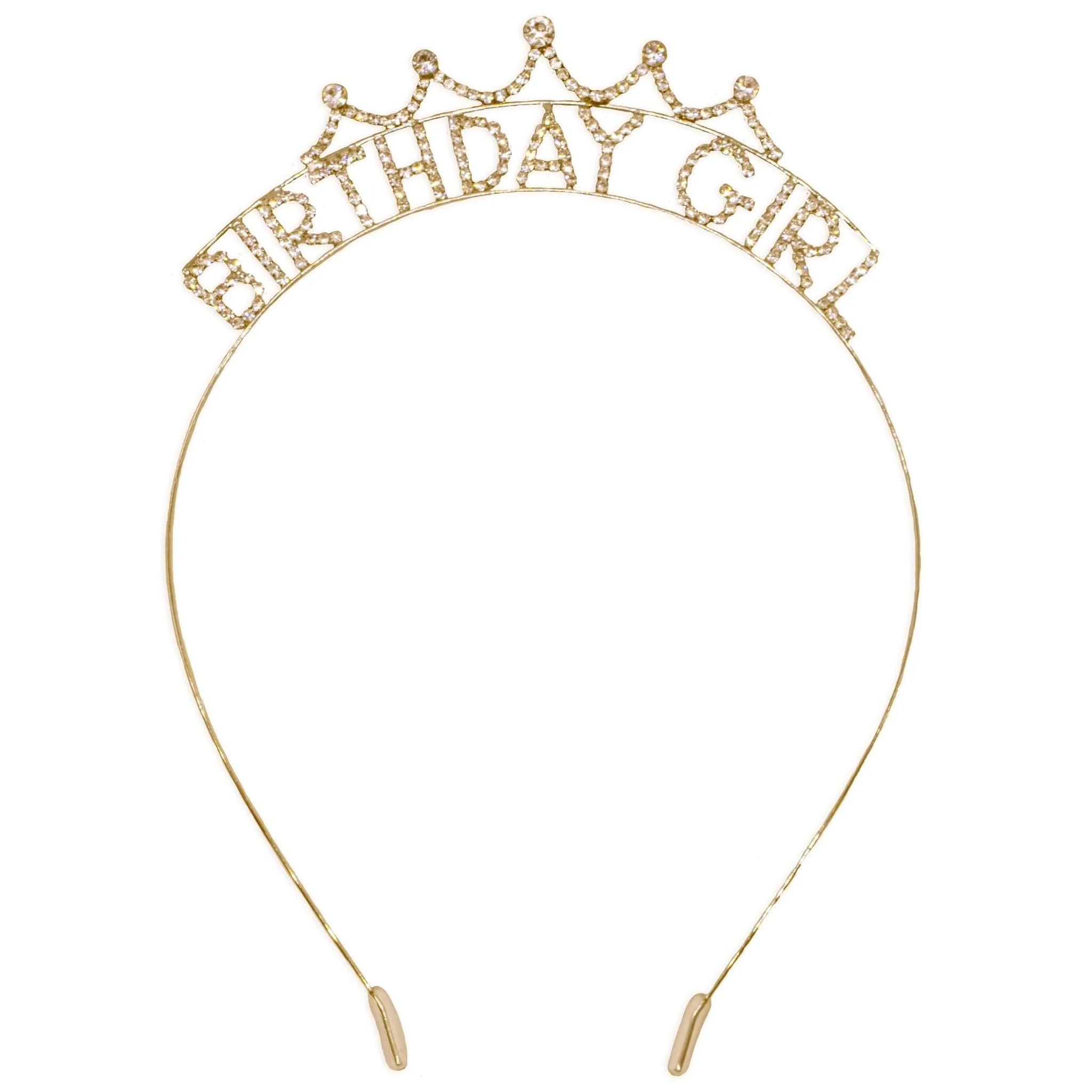 Birthday Girl Rhinestone Tiara Headband