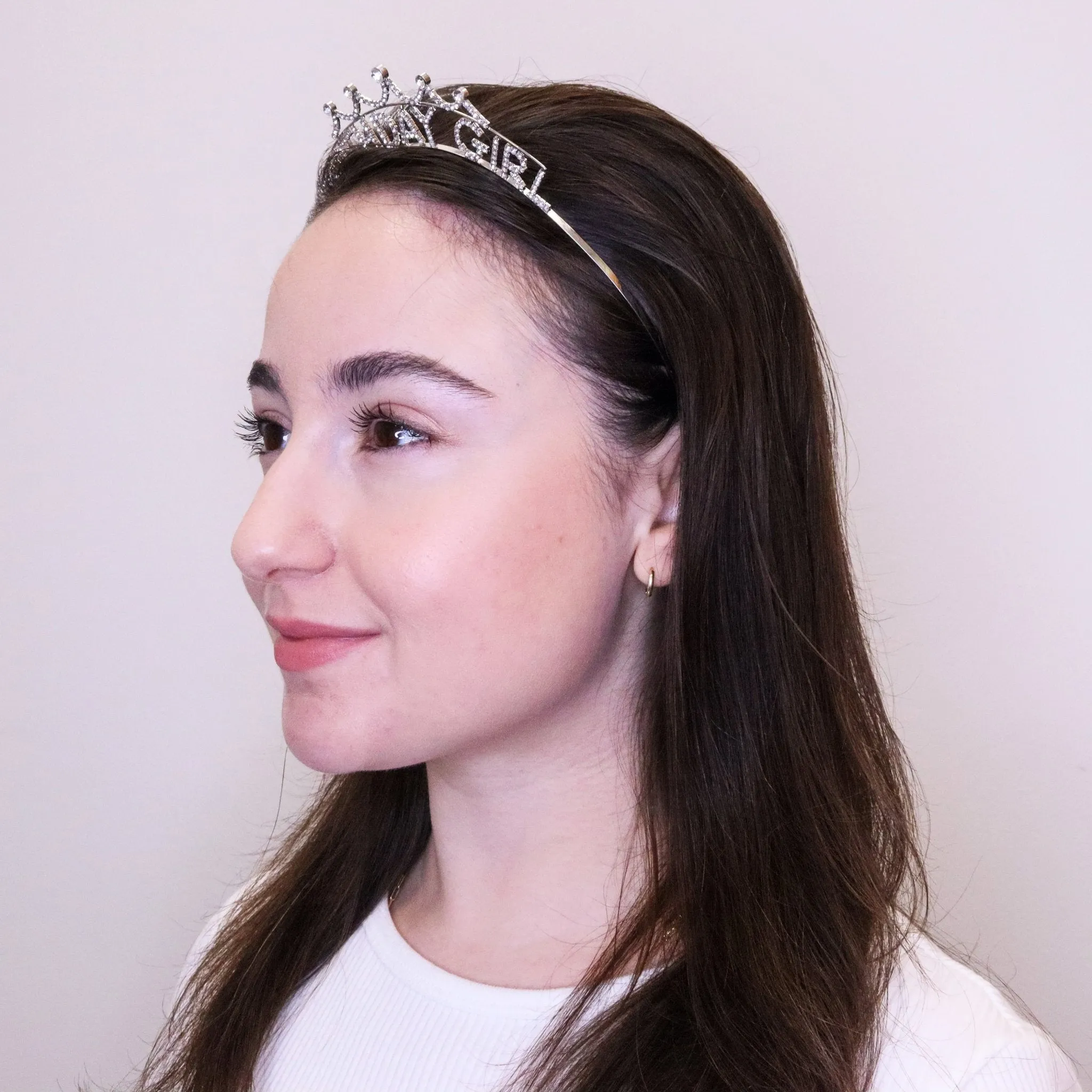 Birthday Girl Rhinestone Tiara Headband