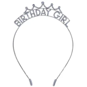 Birthday Girl Rhinestone Tiara Headband