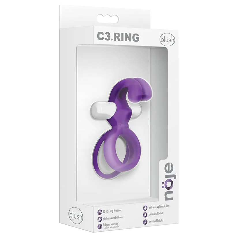 Blush Noje C3 Rabbit-Style Vibrating Ring