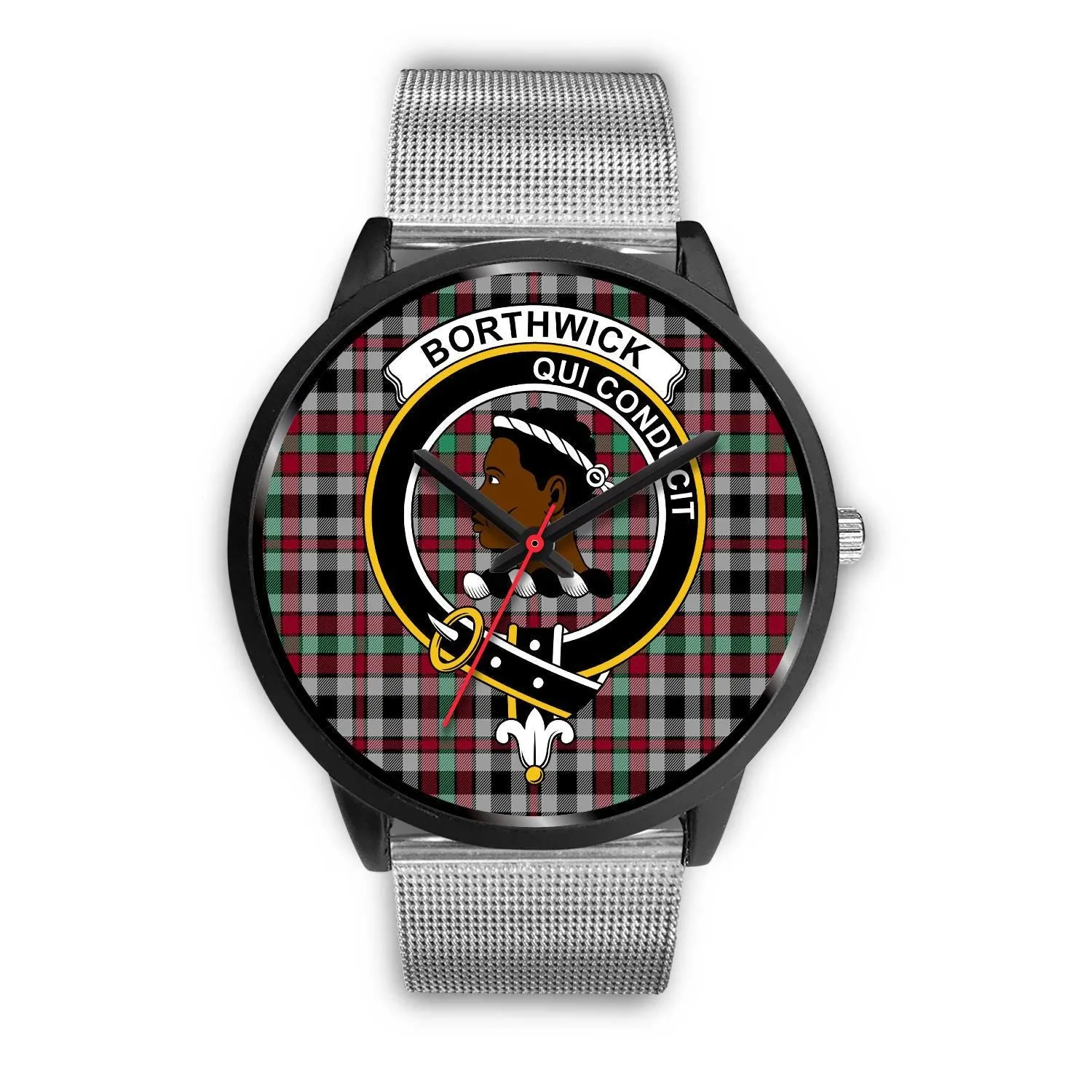 Borthwick Ancient Clan Badge Tartan Black Watch