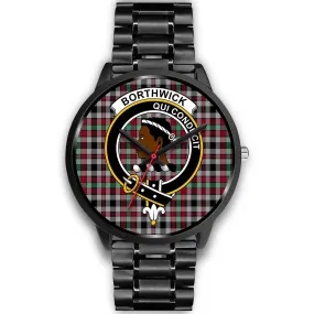 Borthwick Ancient Clan Badge Tartan Black Watch