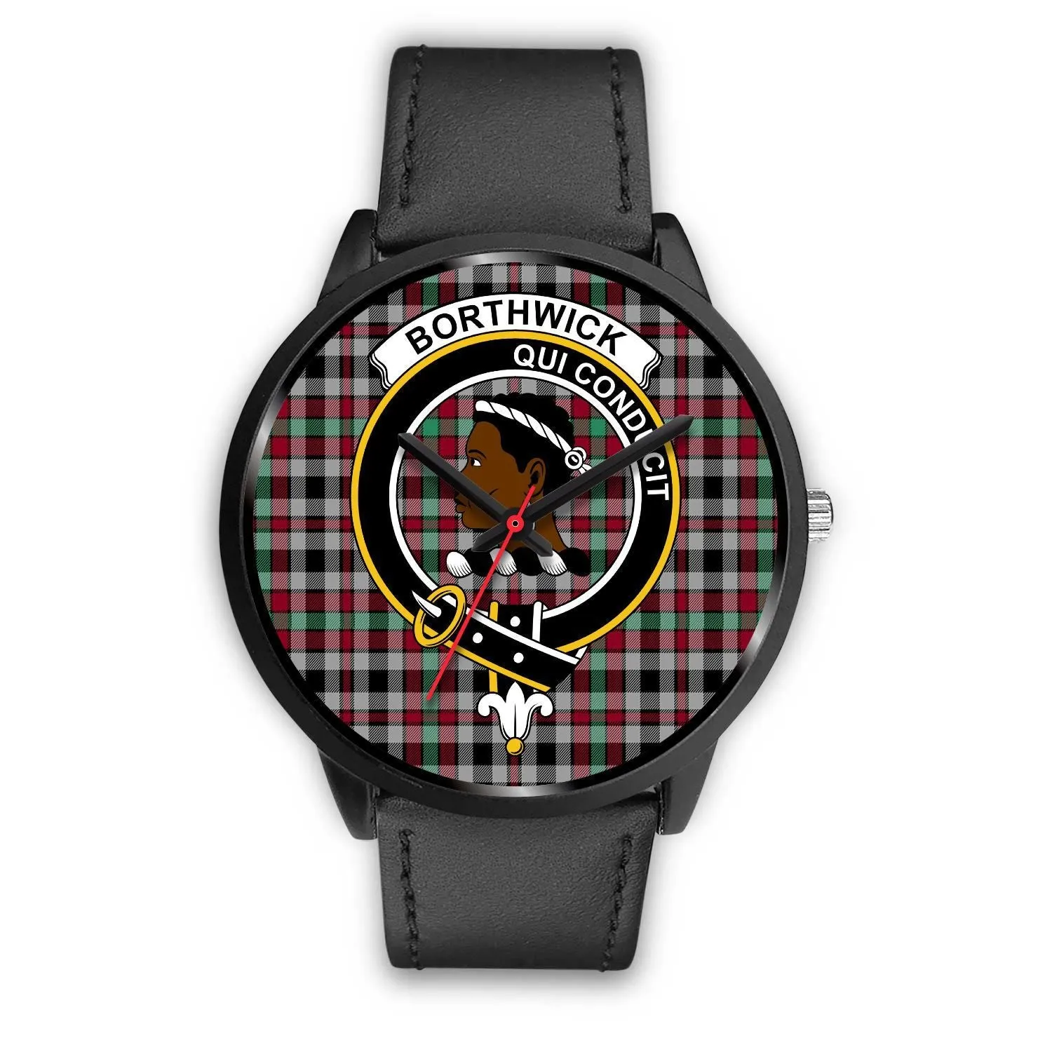 Borthwick Ancient Clan Badge Tartan Black Watch