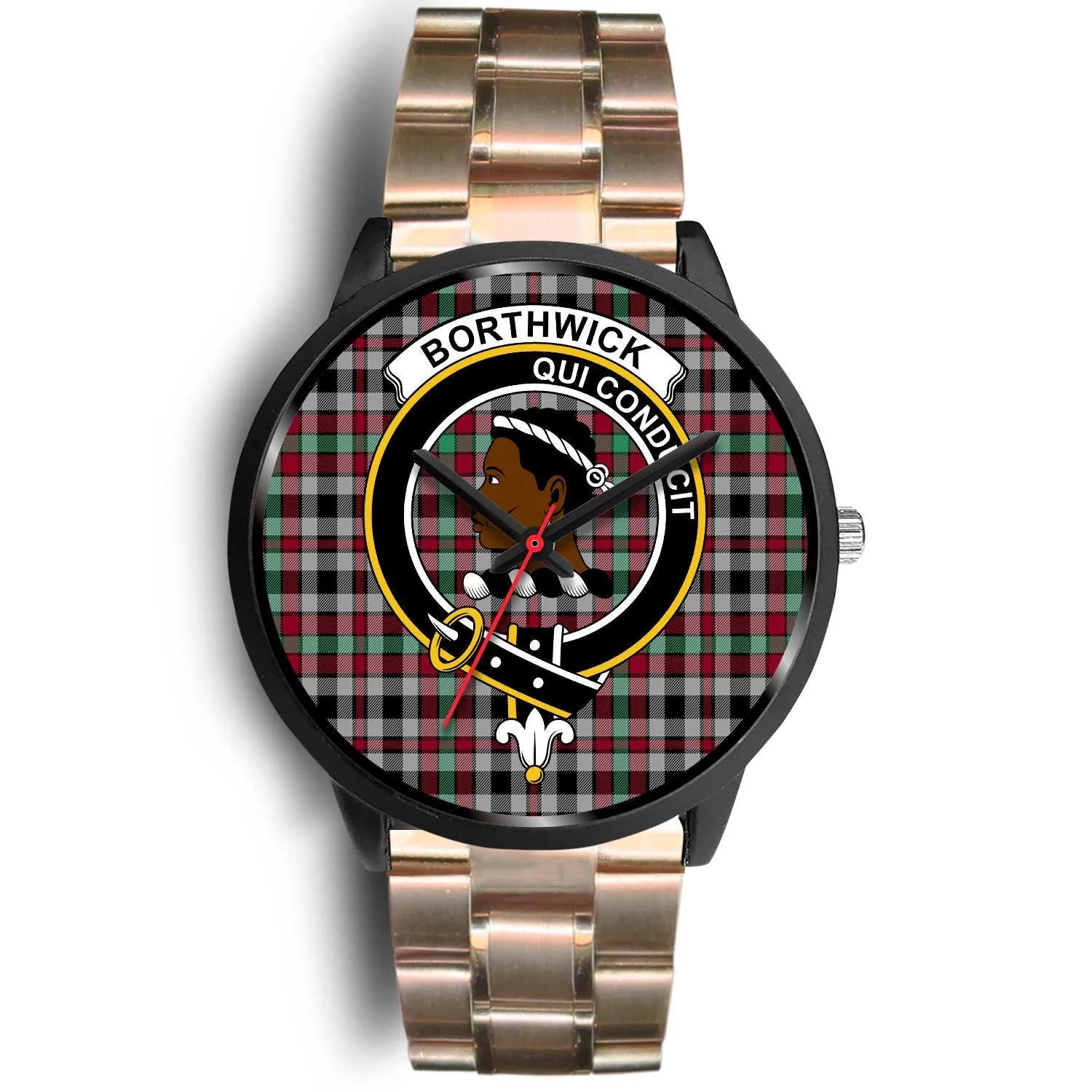 Borthwick Ancient Clan Badge Tartan Black Watch