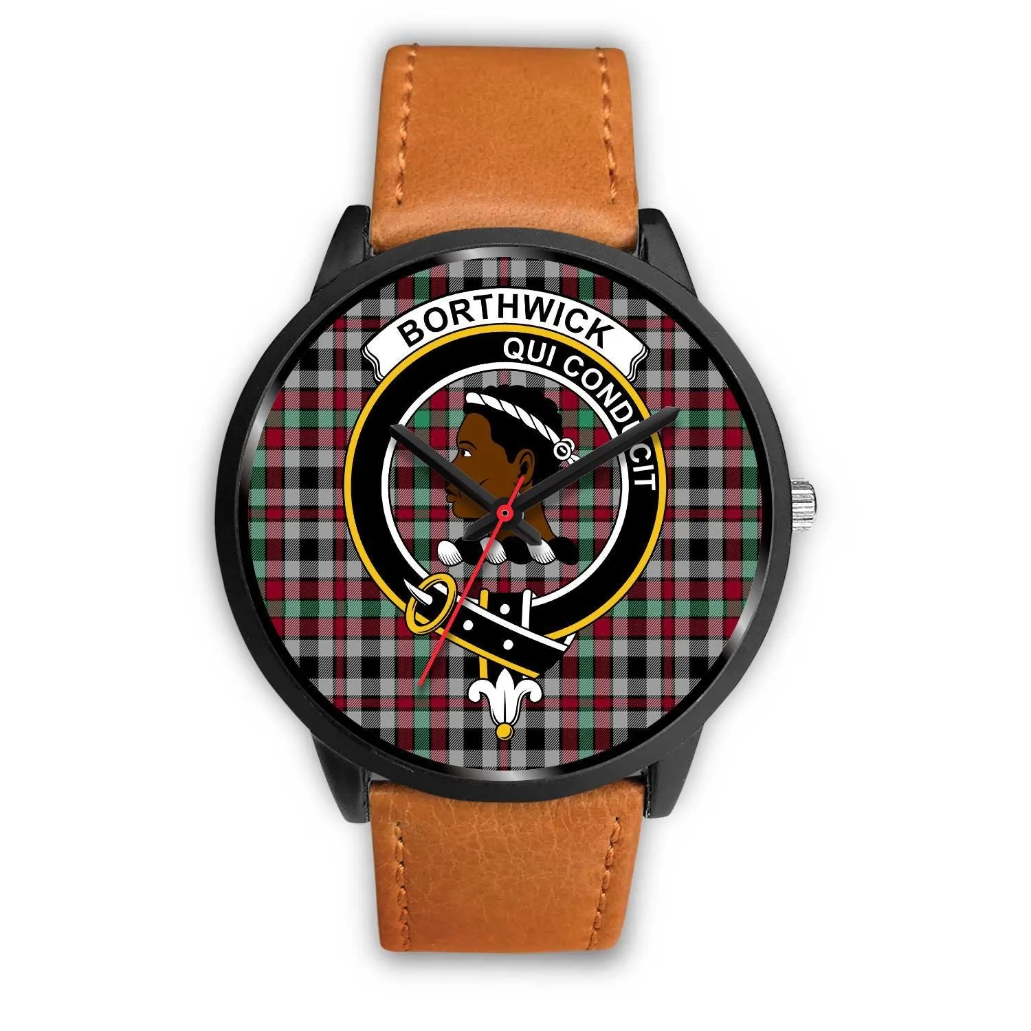 Borthwick Ancient Clan Badge Tartan Black Watch