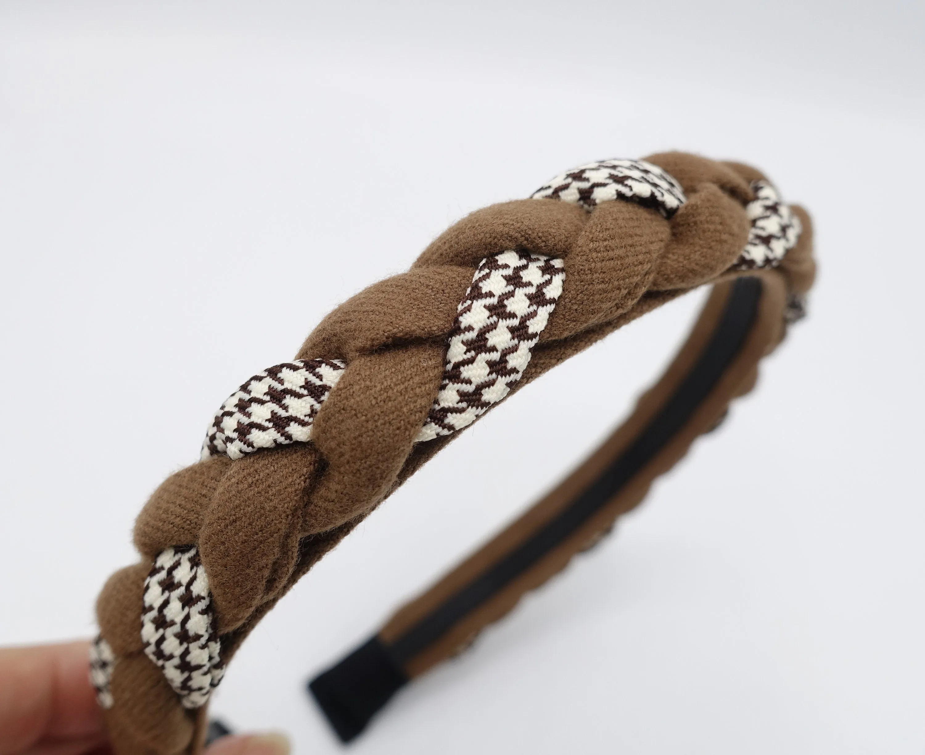 braided headband, narrow headband, stylish headbands for women