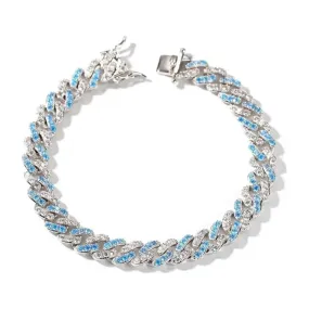 Brave Spirit Chain Bracelet - Blue