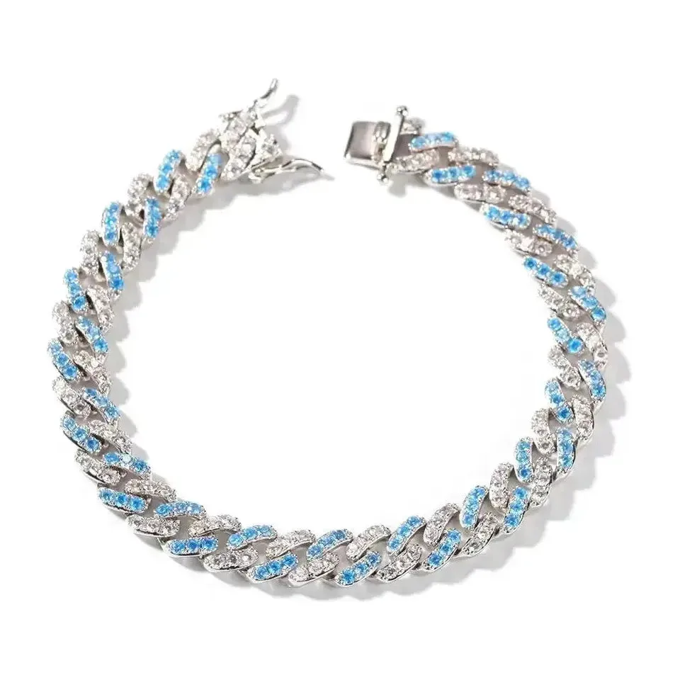 Brave Spirit Chain Bracelet - Blue