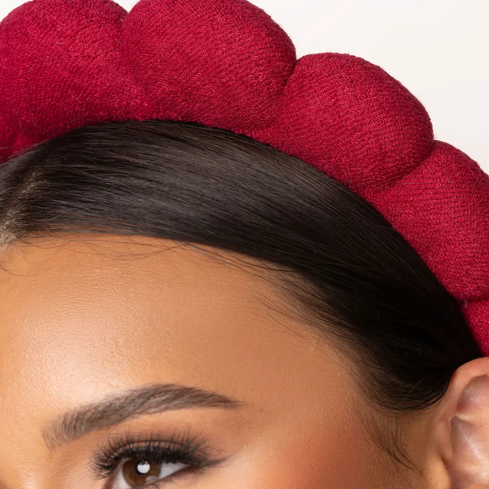 Brushworks Limited Edition Red Cloud Headband