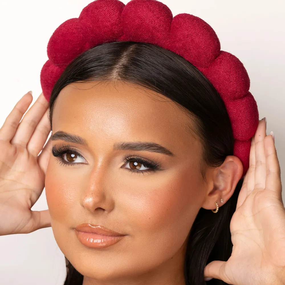 Brushworks Limited Edition Red Cloud Headband