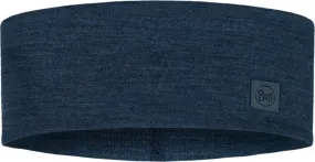 Buff Merino Wide Headband Solid Night Blue | Buy Buff Merino Wide Headband Solid Night Blue here | Outnorth