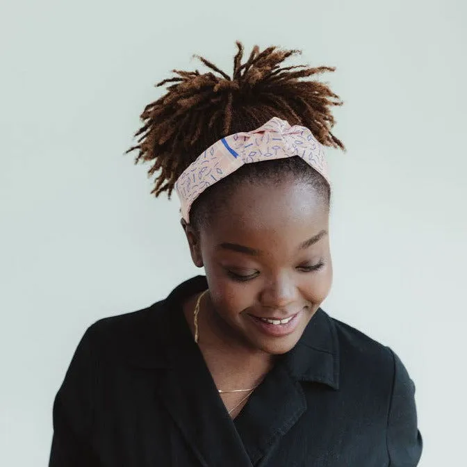 Candy Sprinkle knotted headband