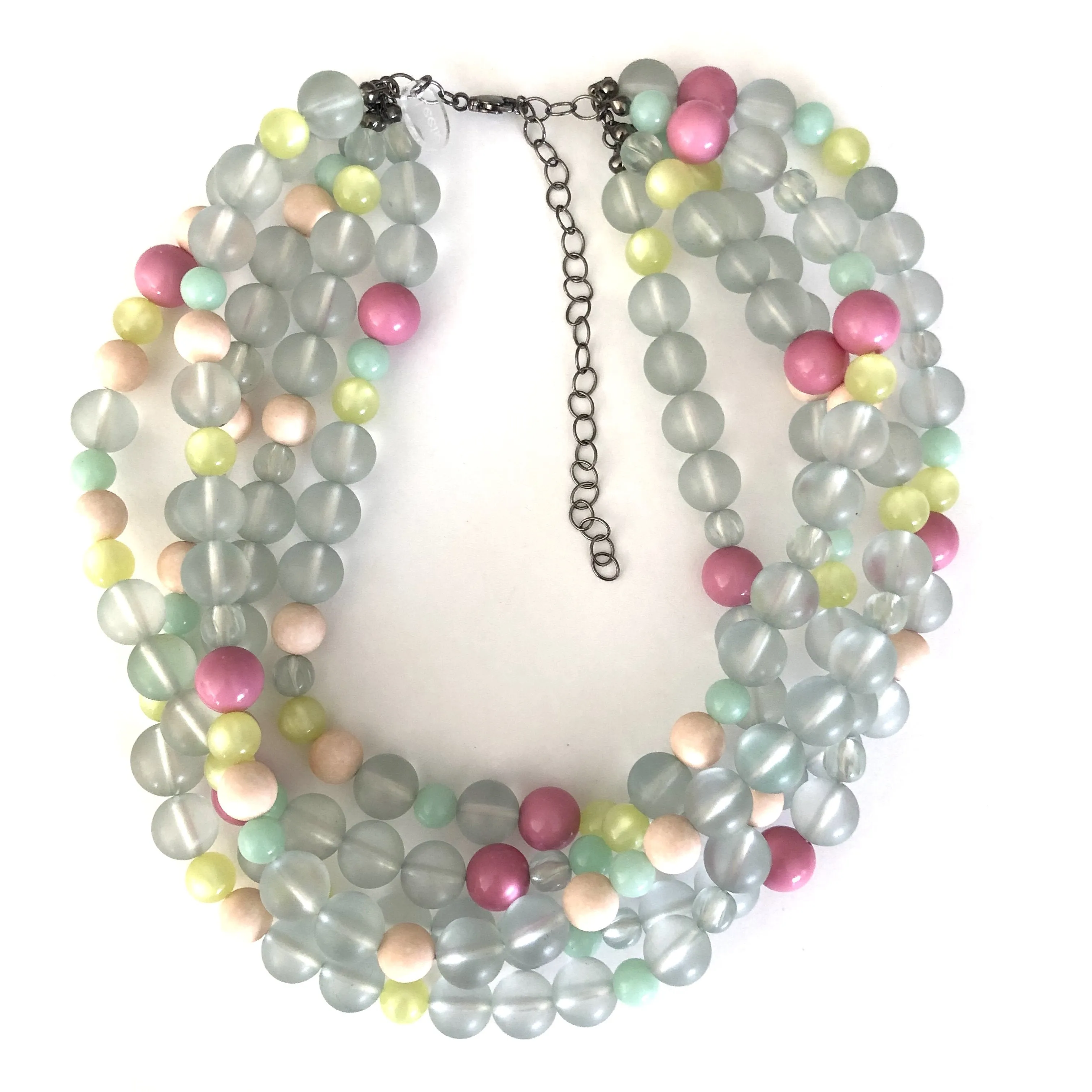 Candy Store Floor Frosted Sylvie Statement Necklace