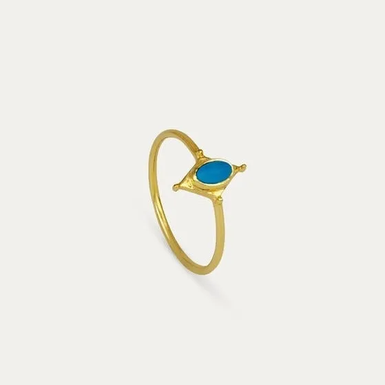 Carmenta Turquoise Stacking Ring