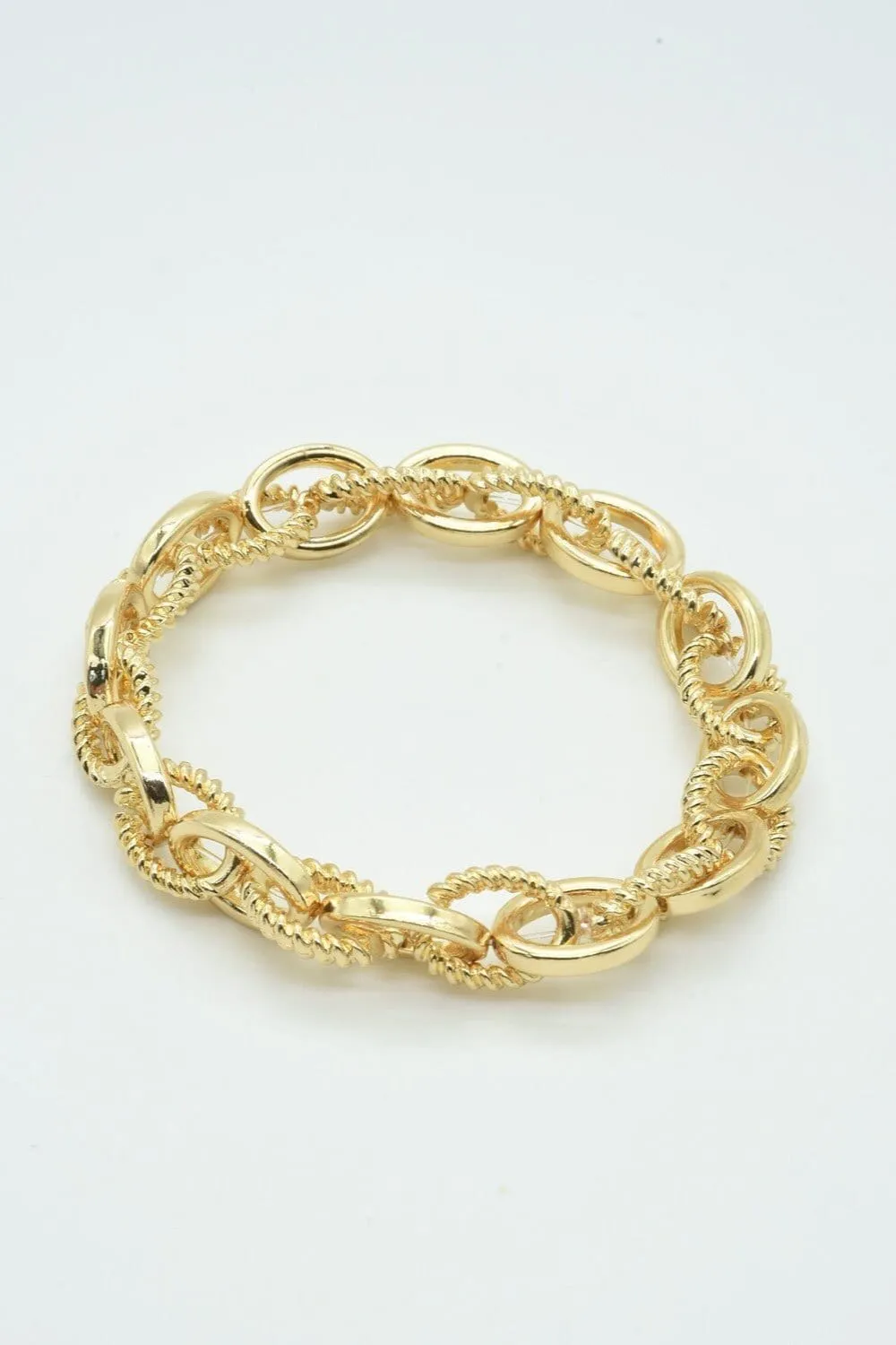 CB2192 Stretch Chain Link Bracelet