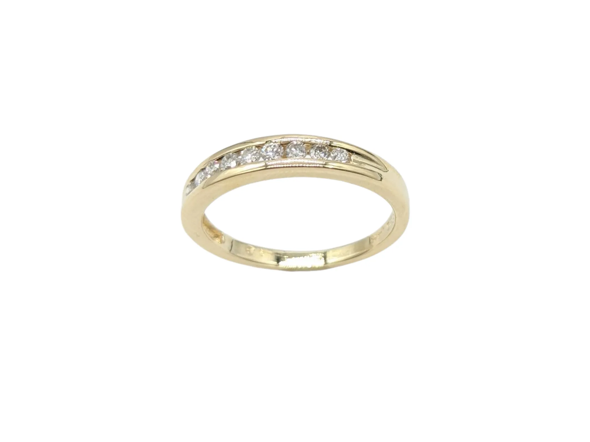 Channel Set Diamond Band