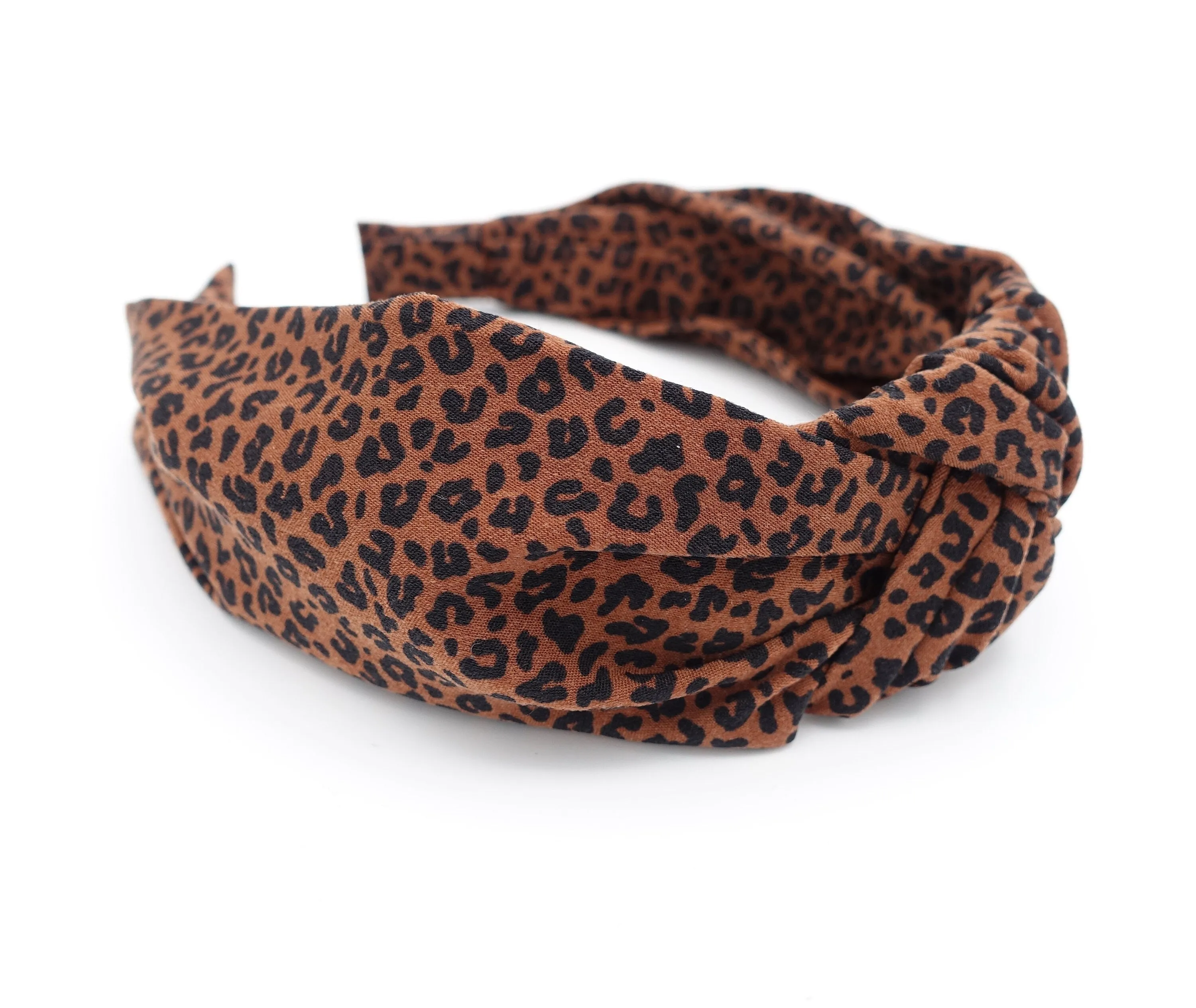 cheetah print knot headband animal print sexy hairband women hair accessories