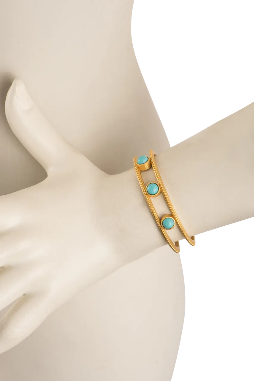 Christina Greene Turquoise Studded Bracelet